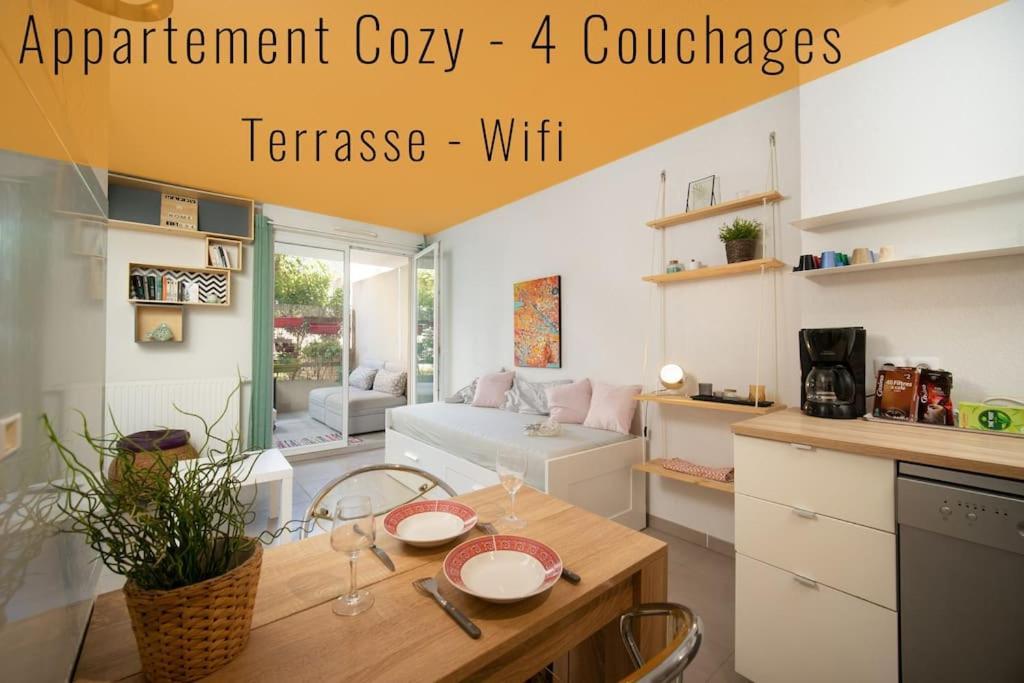 Fully Equipped Apartment With Terrace Sleeps 4 Marsella Exterior foto